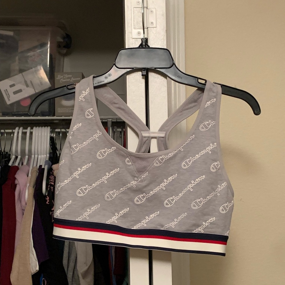 Gray Champion Sports Bra